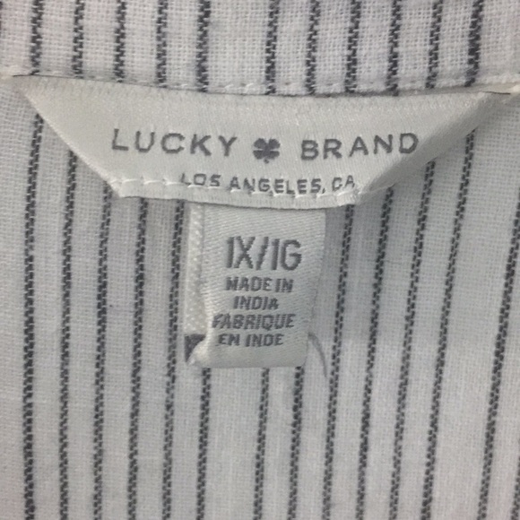 Lucky Brand size XL button down - Picture 2 of 4